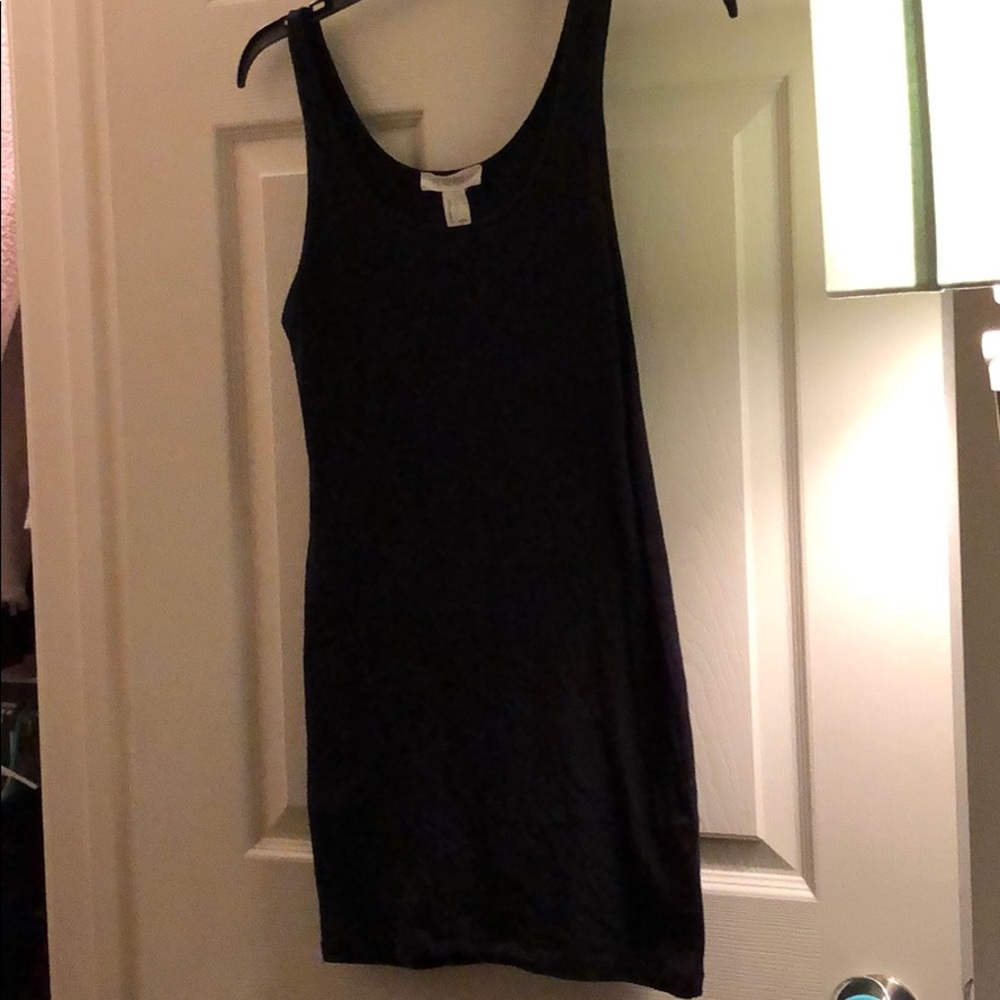 Forever 21 black tank top dress